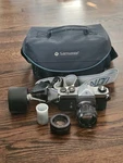 Honeywell Pentax Sl 35 Mm Film Camera W/ Case, Lens, & - See Pics Read. Fixed Price $84.52.