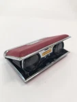 Stellar 2.5X Folding Opera Glasses Red Leather Pocket Theater Binoculars Japan. Fixed Price $30.00.