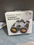Compact Binoculars Rubycoated Glare-free Optics W/strap & Case Sharper Image New. Fixed Price $24.95.