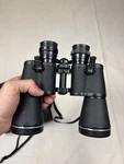 Sakar 12X50 Porro Prism Binoculars Coated Optics Black With Case & Caps. Fixed Price $36.69.