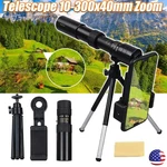 10-300X40MM Military Monocular W/night Vision Prism High Power Zoom Telescope. Fixed Price $15.91.