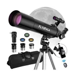 Telescope For Kids And ADULTS,80MM Aperture 600MM Focal Length Beginners Astr.... Fixed Price $143.80.