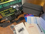 Newcon Optik NZT2M CYCLOP-1 Night Vision W/ AP7 Infrared Illuminator Nib. Fixed Price $220.00.