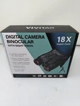 Vivitar Digital Camera Binoculars 18X Zoom With Night Vision Plus Accessory Kit. Fixed Price $71.99.