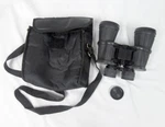 Vintage Bushnell Ensign Binoculars Insta-focus X 50 With Carrying Bag 13-7551. Fixed Price $79.99.