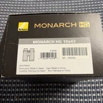 Nikon Monarch Hg 10X42 Mm Binocular Black 16028 Made Japan New Open Box. Fixed Price $995.00.