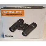 Carson Kinglet 8X21MM Compact Binoculars Black KB-821B Multi-coated With Pouch. Fixed Price $25.00.