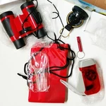 Outdoor Adventure 5 Piece Set Alidaad Barkhad Binoculars Compass Flashlight Etc. Fixed Price $18.97.