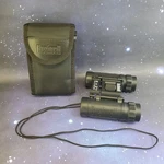 Bushnell Compact X 21 Adjustable Binoculars 378FT At 1000 Yds W/case Vgc. Fixed Price $16.99.