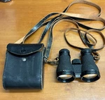 Vintage Small Bausch & Lomb Usa Binocular W/ Case Exc Optics. Fixed Price $25.00.