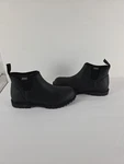 Used Bogs Carson Mens Waterproof Black Rubber Chelsea Sz. 9 No Box. Fixed Price $49.99.