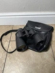 Bushnell Perma Focus 10X50 175010 Binoculars With Case Needs Cleaning. Fixed Price $45.00.