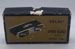 Vintage Red Selsi Sport Glass Model 204 3X Coated Lens Original Box. Fixed Price $19.95.