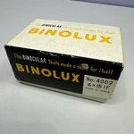 Binolux 4002 6X15 If Binoculars Vintage Box Complete Optics Leather Case. Fixed Price $75.00.