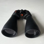 Celestron 25X70 Skymaster Binoculars Multi Coated, Tripod Mount, Case, Caps. Fixed Price $90.00.