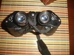 Vintage Elite 7X50 Binoculars Original Leather Case With Compass On Top. Fixed Price $19.75.