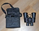 Vivitar Binoculars W/ Carrying Case 7X50 Coated Optics 297 Feet 1,000, Lot. Fixed Price $9.99.
