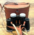 Antique Vintage Palomar Binoculars Certified 8X30 Field 7.5 Deg Coated With Case. Fixed Price $15.00.