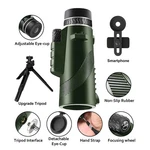 Monocular-telescope 80X100 High Powered Monoculars Definition For Adults. Fixed Price $17.99.