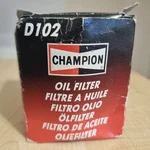 Champion D102 Oil Filter Made Italy Fits Austin, Mg Midget, Morris. Fixed Price $25.59.