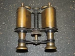 Vintage Brass Binoculars Megaphos Paris Prism. Fixed Price $89.99.