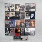 Vtg Cassette Tape Lot 80S 90S Classic Rock Pop Country Rap W/ Cases + Inserts. Fixed Price $45.00.