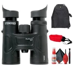 Steiner Skyhawk 4.0 8X32 Binoculars (23360900) Bundle With Padded Backpack,. Fixed Price $424.95.