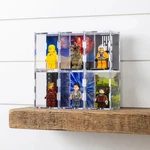 Acrylic Display Case For Lego Minifigures - Dozens Of Design Options Uv Coated. Fixed Price $5.00.