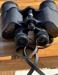 Vintage Binoculars Kalimar K-7160 16X50 Coated Porro Black With Leather Case. Fixed Price $24.99.
