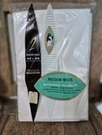 Vtg Luxury Pillow Cases White Penneys Nation Wide 42 36 100% Fine Cotton New. Fixed Price $12.45.