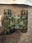 Tasco Binoculars 8 X 21 Camouflage Model 165CR. Fixed Price $17.25.