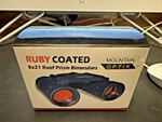 Tasco Mountain Optik Ruby Coated Binoculars 8X21 New Box. Fixed Price $15.00.