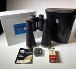 Excellent! Vintage Selsi Binoculars 30X70 J-S111 With Case Box Card Straps Stand. Fixed Price $261.25.