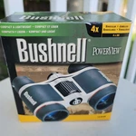 Iob Bushnell 4X30 Power View Binoculars Model # 13-0430 Case + Instructions. Fixed Price $32.49.