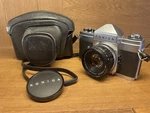 *near Mint W/ Case* Konica Fp Slr 35MM Film Camera Hexanon 52MM F/1.8 Lens Jpn. Fixed Price $199.49.