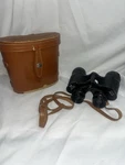 Vtg Lentar Coated Optics Binoculars 7X35 Field 6.8 Degree Large With Case. Fixed Price $49.99.