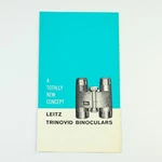 Leitz Leica - Trinovid Binoculars Vintage Brochure Pamphlet. Fixed Price $14.99.