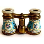 Lemaire Opera Glasses Antique French, Circa 1900S, Mother-of-pearl Eyepieces.. Fixed Price $425.00.