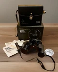 Nos Bausch & Lomb Audubon 8X36 Custom Binocular Japan Case Box Papers 61-8360. Fixed Price $125.00.