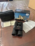 1994 Vtg Tasco Binoculars #168RB 10X25 Compact 288 FT/1000 Yds/box & Case. Fixed Price $25.00.