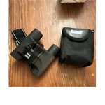 Bushnell Powerview 8X21 Compact Binoculars Black W/ Case & Strap. Fixed Price $9.49.