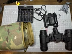 Digital Night Vision Binoculars Black Ir Illuminator Battery Pack And Pouch. Fixed Price $800.00.
