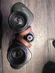 Vintage Sans & Streiffe Collectible Binoculars With Leather Case. Fixed Price $75.00.