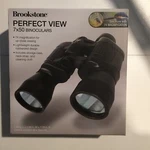Brookstone Perfect View 7X50 Binoculars - New. Fixed Price $13.99.