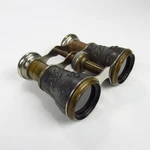 Antique Metal Sportiere Paris Opera Glasses/binoculars-bird Design 1900S France. Fixed Price $77.59.
