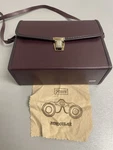 Vintage Sears Binocular Case Hard Shell Burgundy Leatherette Made Japan Rare. Fixed Price $34.90.