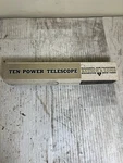 Vintage Bausch & Lomb Balscope Ten Power Telescope W/ Original Box 61-41-10. Fixed Price $15.29.