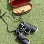 Sears Vintage Model 6214 Binoculars Coated Optics 7X 35MM Black 376FT/1000YDS. Fixed Price $24.99.
