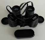 Sears Discoverer Binoculars Model No. 583 7X-15X 35MM With Carrying Case. Fixed Price $38.33.