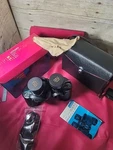 Montgomery Ward Zoom Binoculars 7-15 35MM 300FT At 1000YDS 7X Works. Fixed Price $28.50.